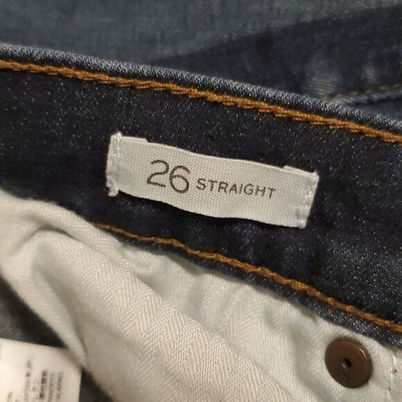 Banana Republic womans straight leg denim jeans, size 26 - Picture 5 of 6